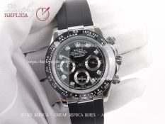Rolex Cosmograph Daytona 116519 Black Dial Diamond