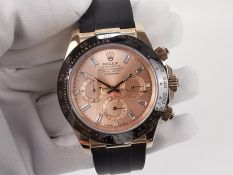 Rolex Daytona 116515 Oysterflex Rose Gold Diamond Dial