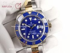 Rolex Submariner 126613LB Two Tone Ceramic Blue Dial