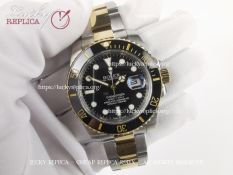 Rolex Submariner 126613LN Two Tone Ceramic Black Dial